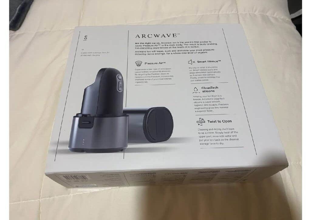 Arcwave Ion Pleasure Air Male Vibrator. Slide 7