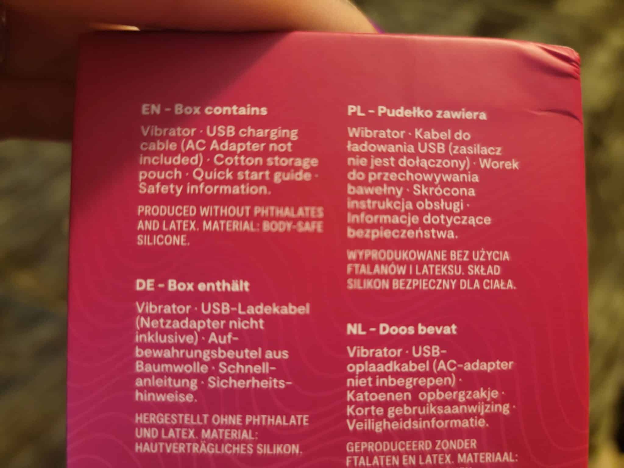 We-Vibe Rave 2 G-Spot Vibrator. Slide 4