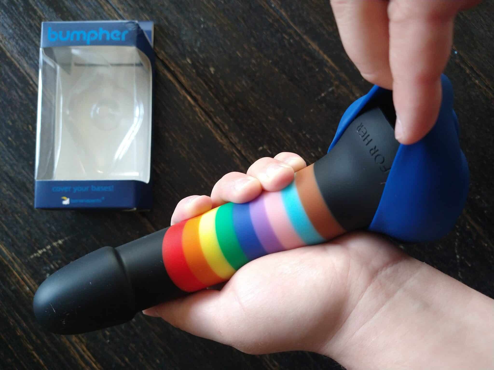 Bumpher Dildo Base Grinding Cushion. Slide 4