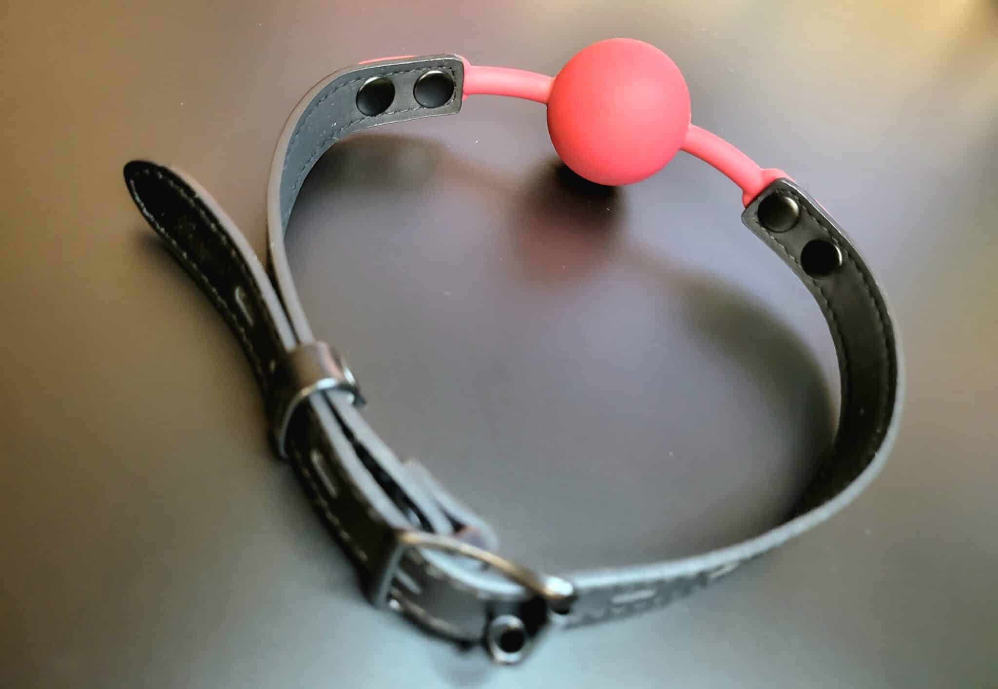 Sportsheets Saffron Ball Gag Ease of Use
