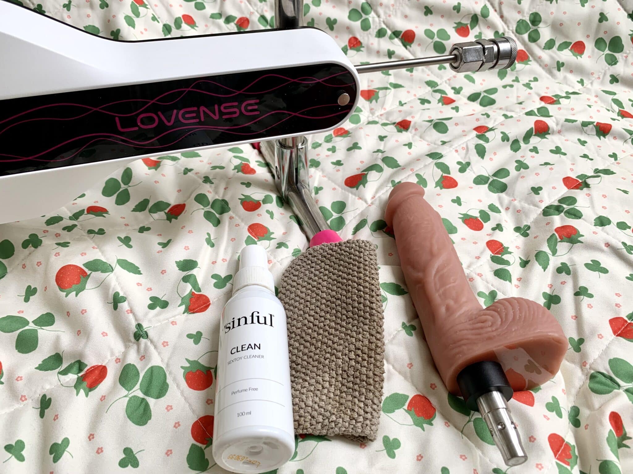 Lovense Mini Sex Machine Materials and care