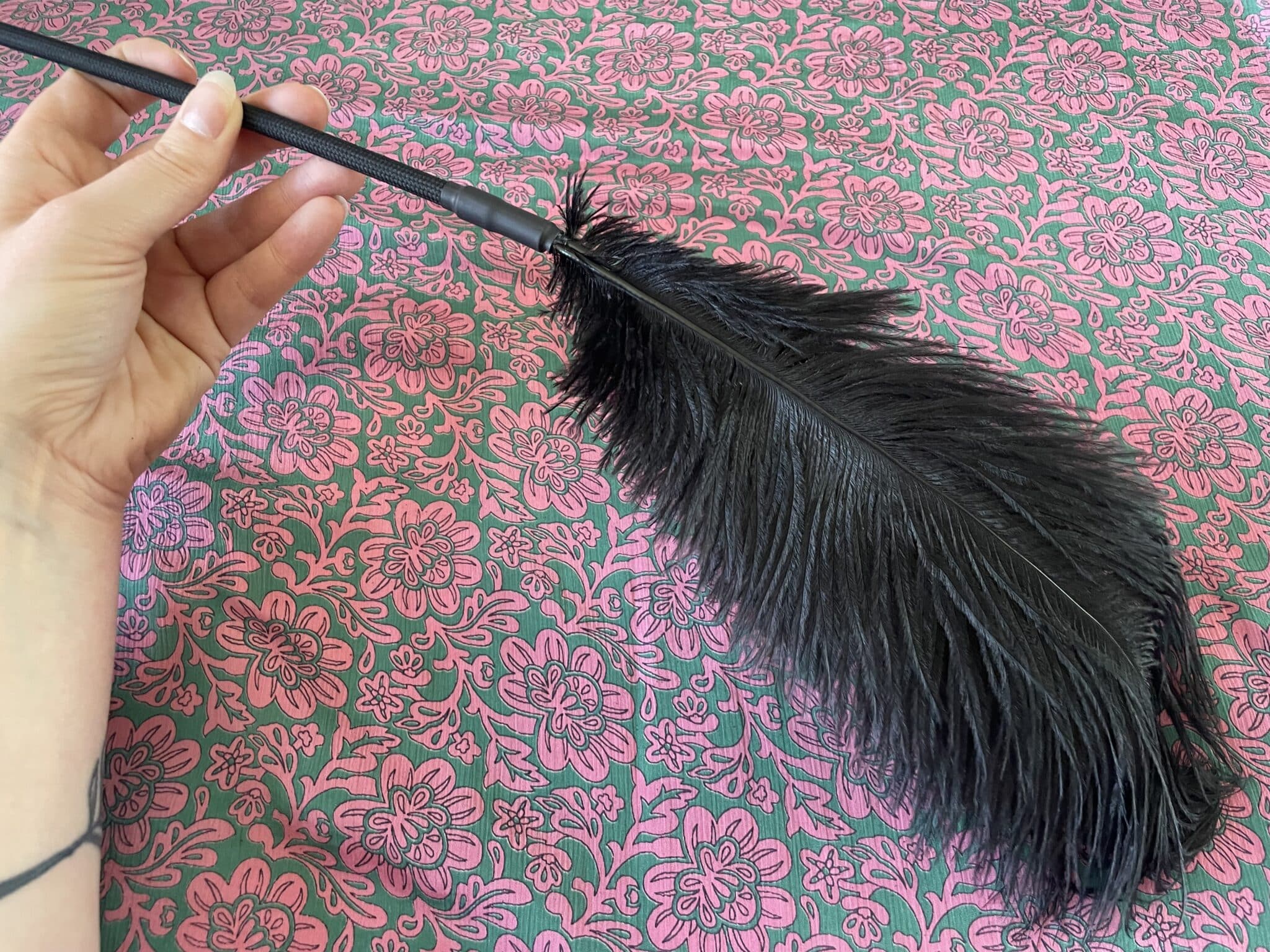 Bondage Boutique Luxury Ostrich Feather Tickler Ease of Use