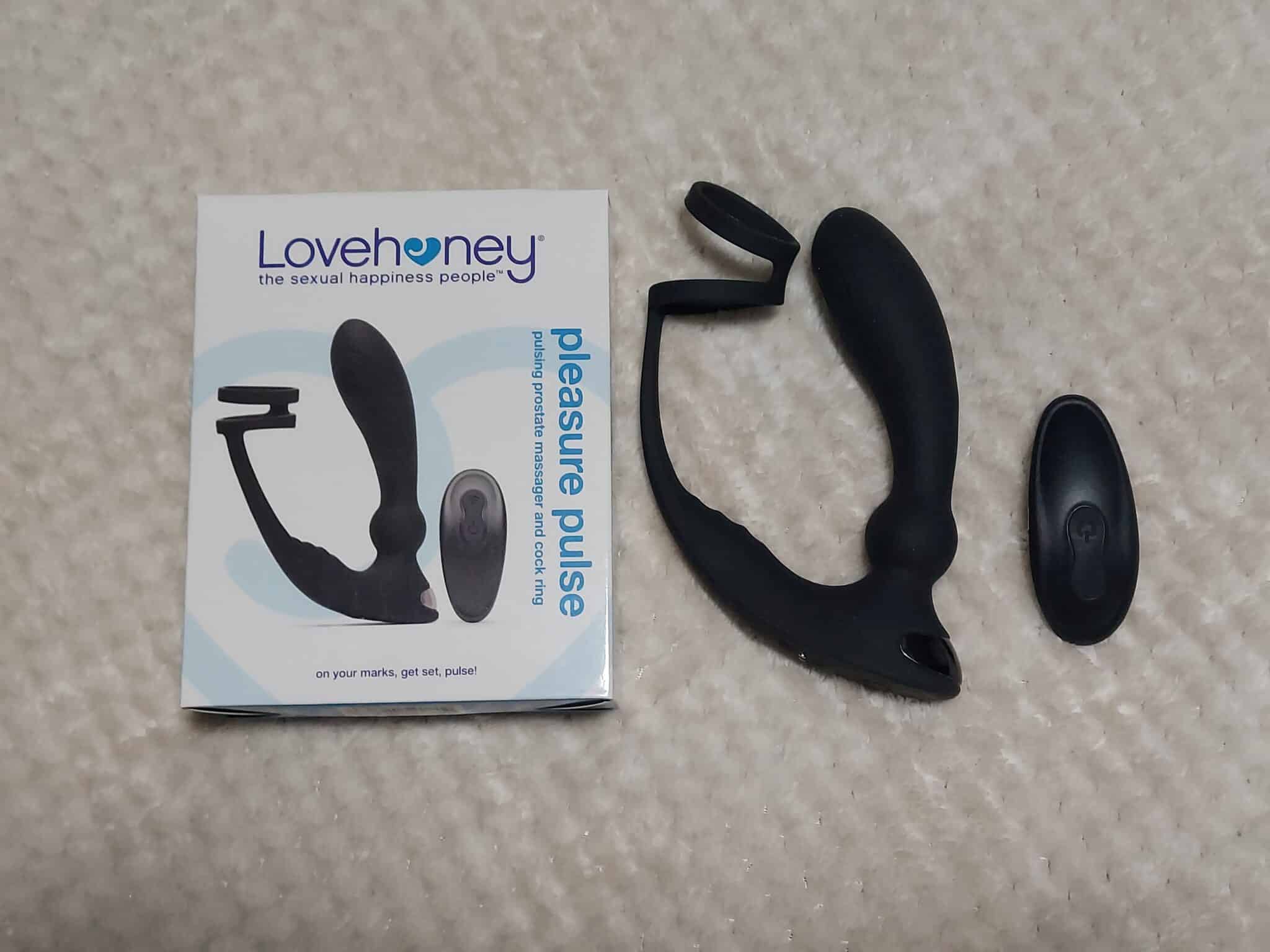 Lovehoney Pleasure Pulse Prostate Massager Packaging